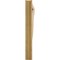Ekena Millwork 5 1/2-in W x 48-in D x 48-in H Funston Block Rough Cedar Woodgrain TimberThane Outlooker, Primed Tan OUTUR055X48X48FST44RCPR - alternate 5